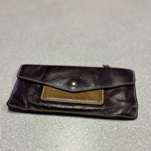 Borgasets unisex leather wallet